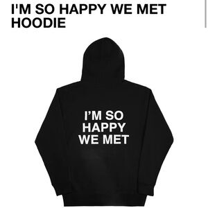We are not really stranger hoodie - black